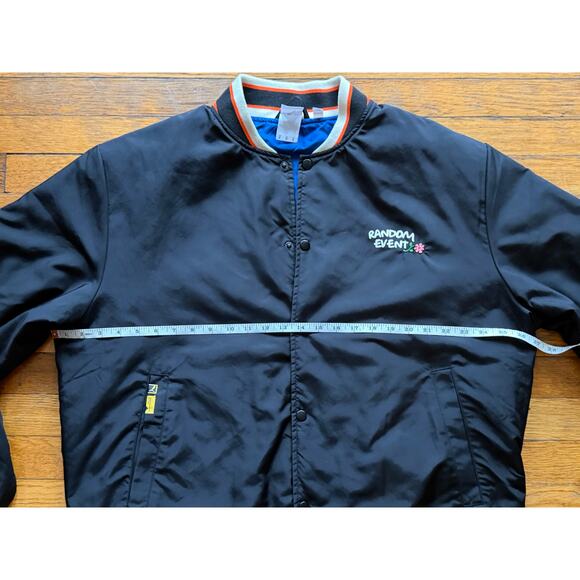 PUMA Random Event Black Bomber Jacket Mens sz XL - Picture 7 of 10